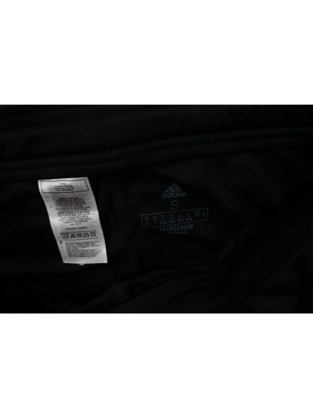 Vintage Y2K Adidas Mens Small Striped Tapered Leg Running Soccer Warm Up Pants